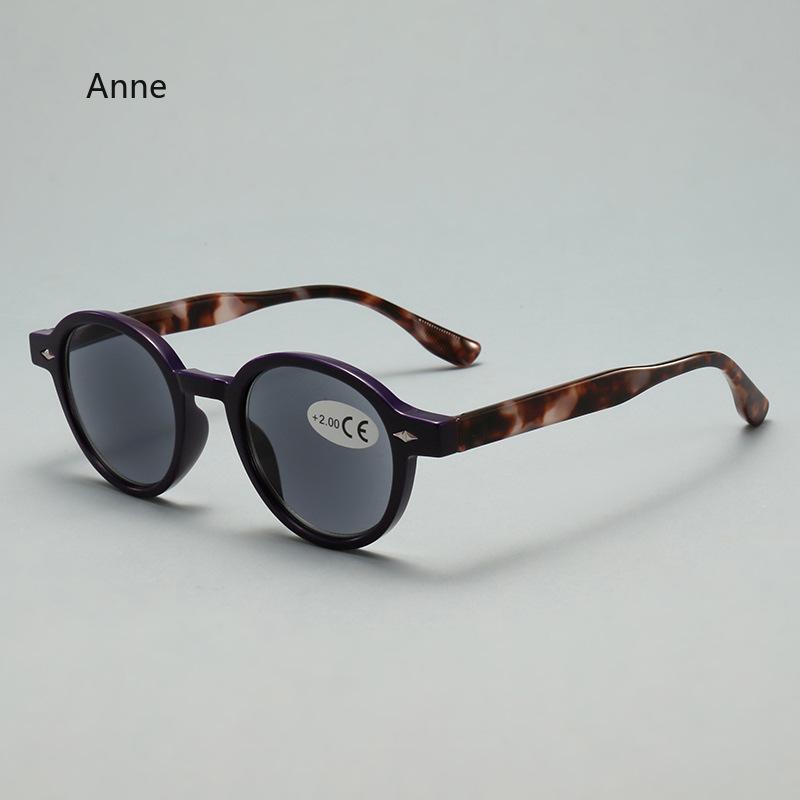 Women Classic Vintage Reading Glasses Men Thick Round Frame Hyperopia Glasses Trend Anti Blue Light Computer Eyewear Gafas