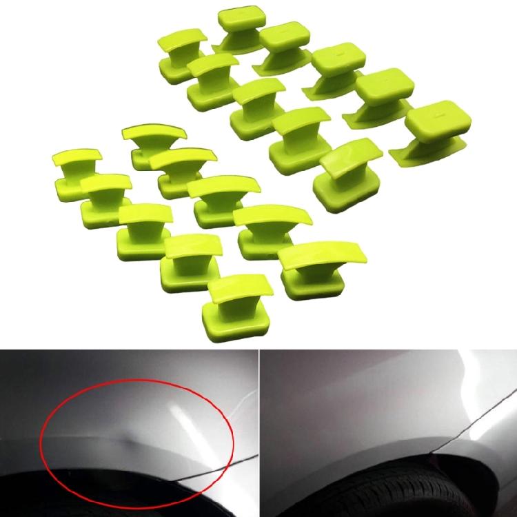 30Pcs Pullers Tabs Paint Dent Repair Tabs Glues Pulling Tabs Kit for Small Dent Car Dent Removal Kit