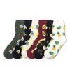 Clearance Sale Cartoon Fruits Print Cute Socks Japanese Kawaii Woman Socks Casual Harajuku Retro Hip Hop Skateboard Crew Socks