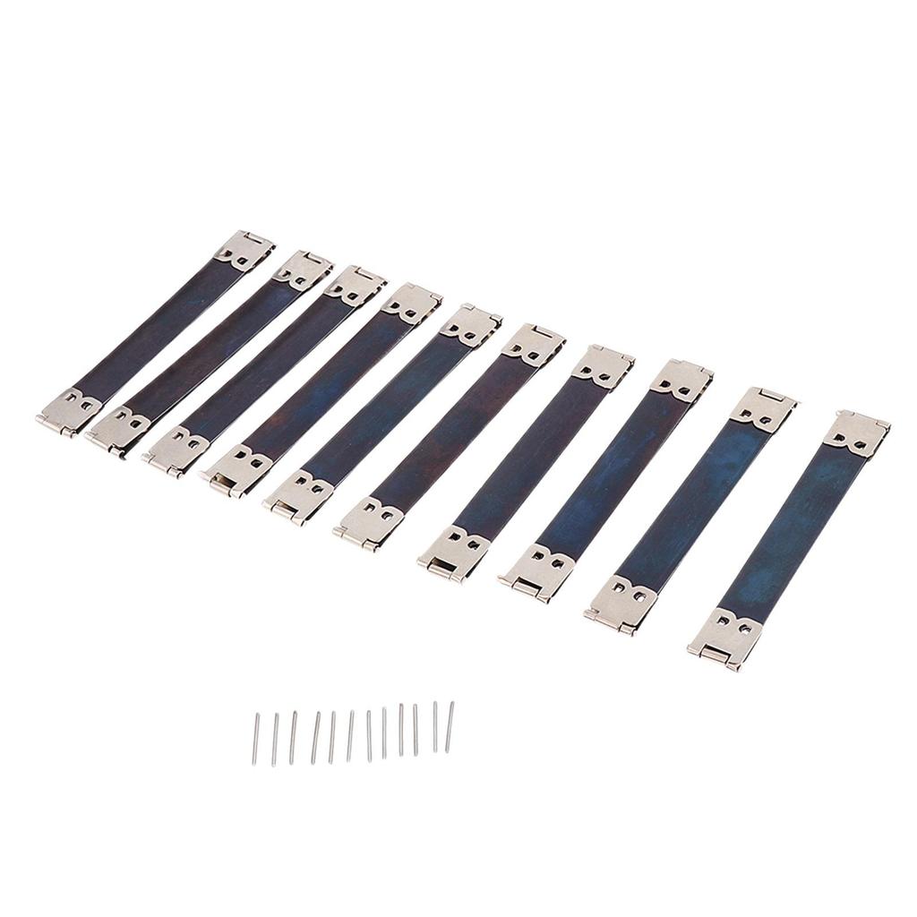 10x Shrapnel Purse Making Supplies Metal Frame , 10x1.4 cm