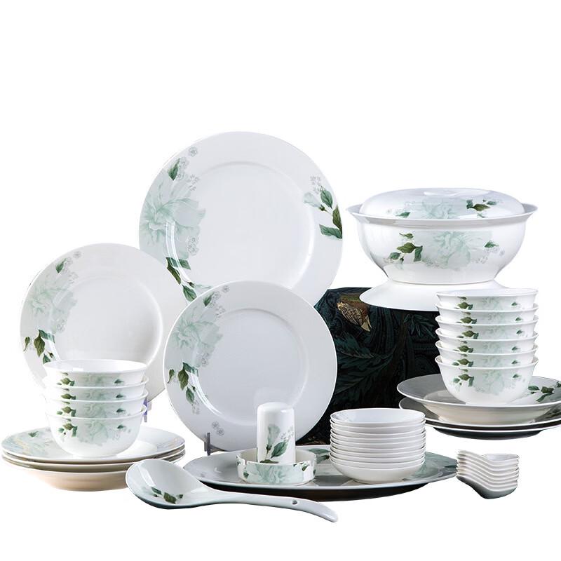 Ru Han 18-Piece Chinese Ceramic Dinnerware Set