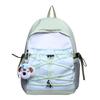 Schoolbag color matching backpack women travel light leisure large capacity commuter outdoor backpack ins high school college bag