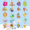 Children's Day Classroom Decorations: Cartoon Flag Banners for Kindergarten Activities