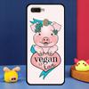 Veganism Vegan Quote Phrase Case For Oppo A96 A76 A16 A74 A94 A54 S A57 A77 A58 A78 A98 A5 A9 A91 A15 A17 A52 A72 Cover