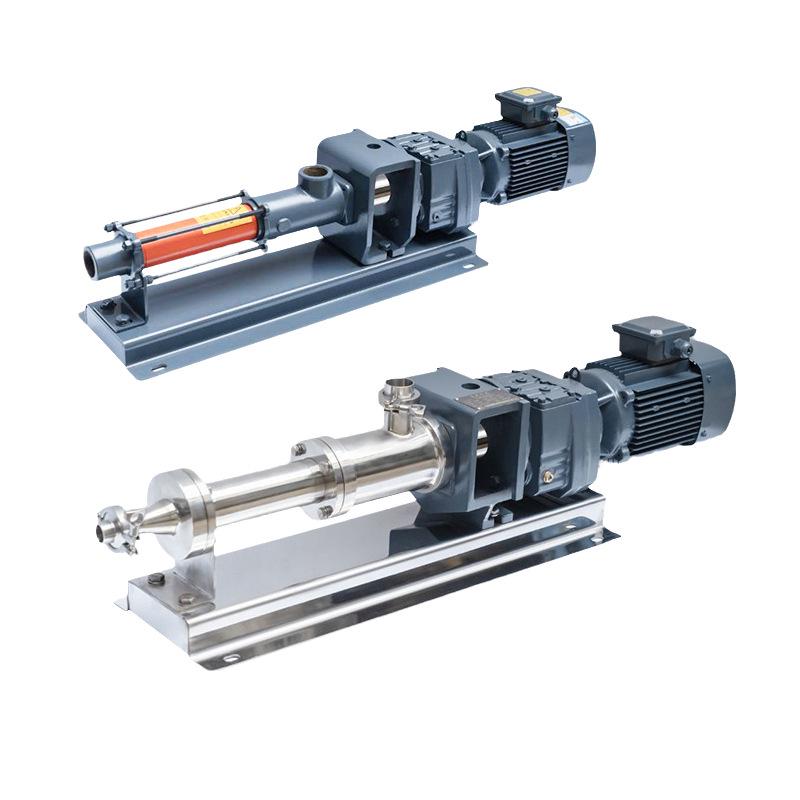 G-Type Industrial Food-Grade High Head Large Flow Screw Pump - Cast Iron & Stainless Steel, Corrosion & Wear Resistant