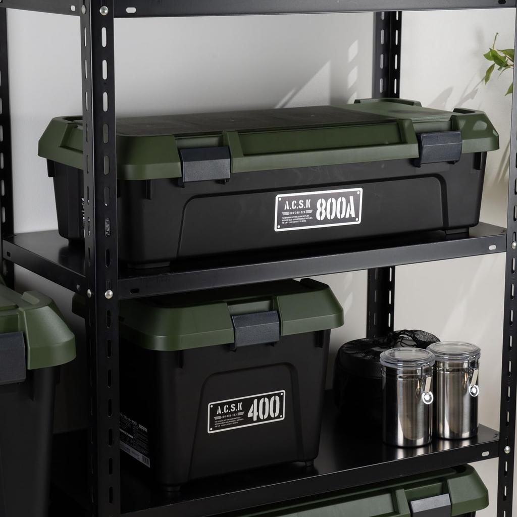 JEJ Astage Active Stocker 800AX Storage Made In for Outdoor Car and Disaster Preparedness Box, Japan, Activities, Camping, Use,