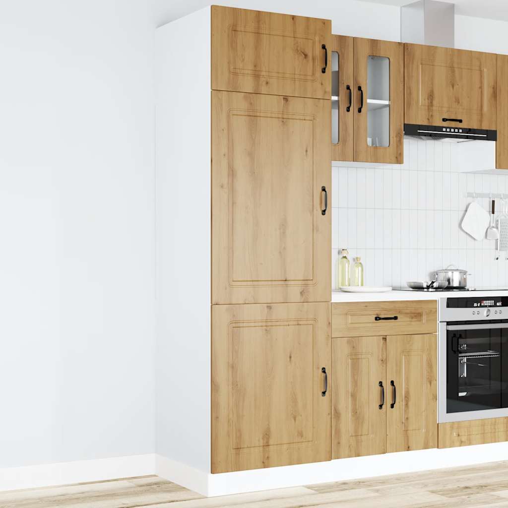Vidaxl Küchenschrank, Kalmar, Artisan-Eiche, Holzwerkstoff