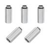 Uxcell Male-to-Female Extension Fitting G14 X 40mm for PC Water Cooling Systems, Silver, 5-Pack