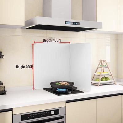 Folding Aluminum Kitchen Oil Splash Guard