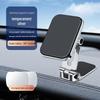 Metal Magnetic 360° Rotating Car Phone Holder - Foldable Dashboard Mount