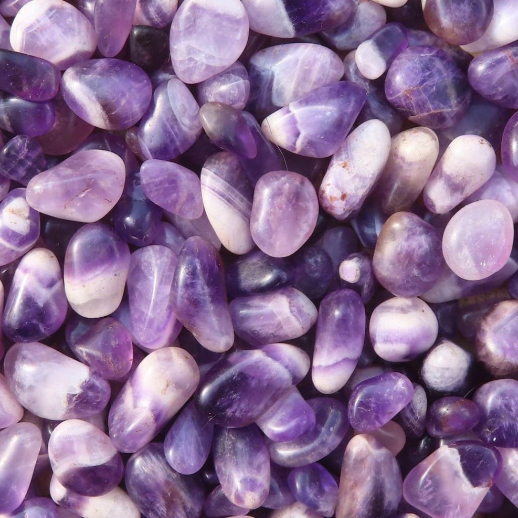 10 To 15 MM Size Natural Amethyst Polished Tumble Stone Lot, Amethyst Gemstone Tumble, Amethyst Tumble Gemstone Lot, Healing Gemstone.