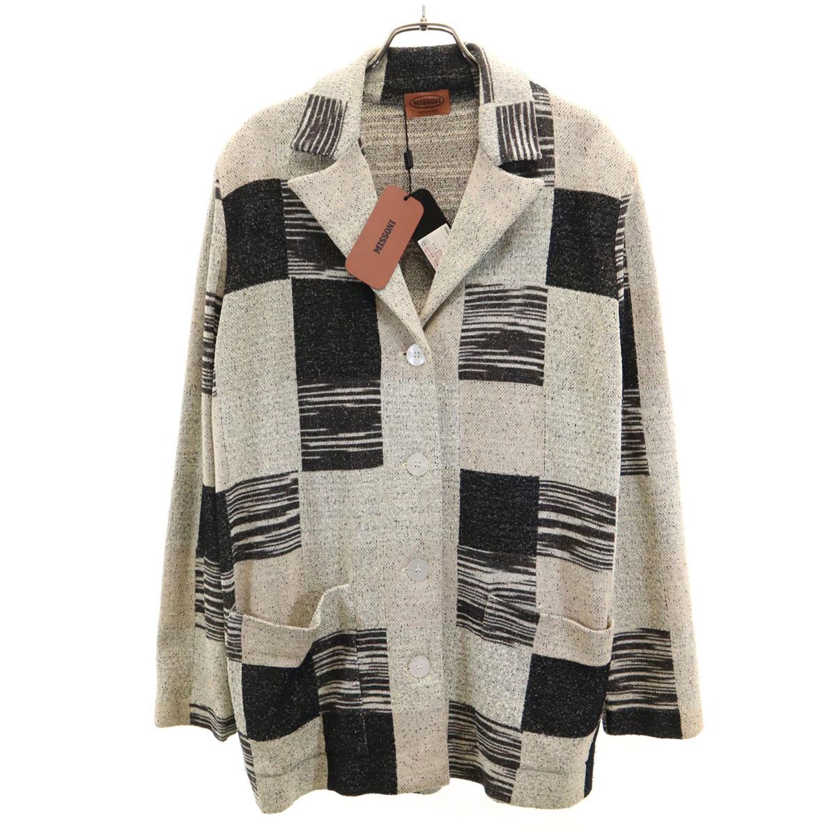 

unused Missoni made in Italy Overall handle Long sleeve knit cardigan 44 Women Used