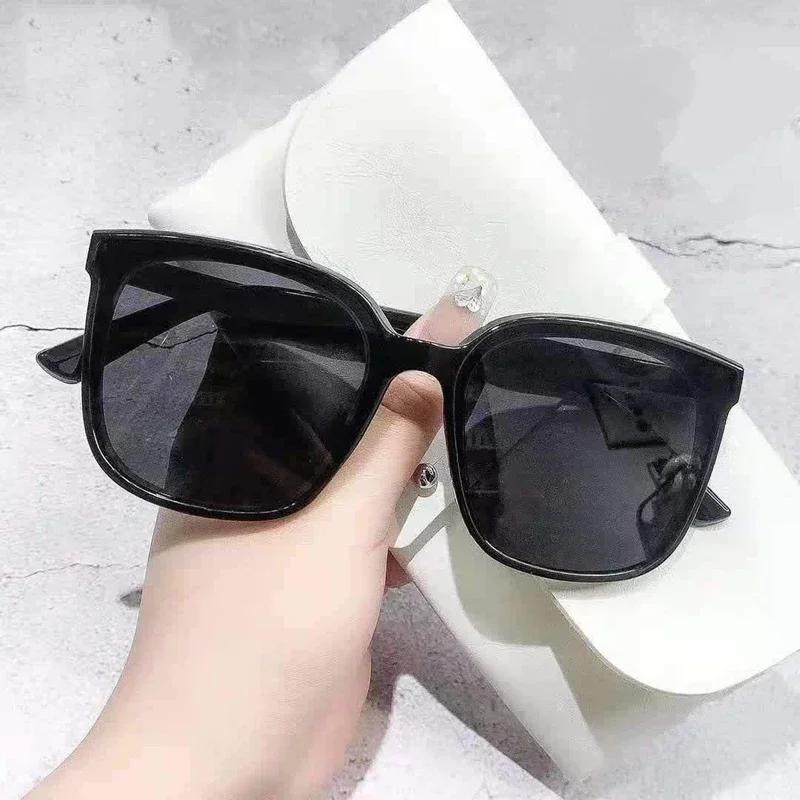 Trendy UV400 Sunglasses for Men Fashion Retro Square Polarized Sun Glasses Eyewear Male Women Vintage Myopia Eyewear0-1.0-4.0