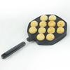 Aluminum Alloy Octopus Small Balls Baking Pan 12 Cavities Takoyaki Maker Home Cooking Tools