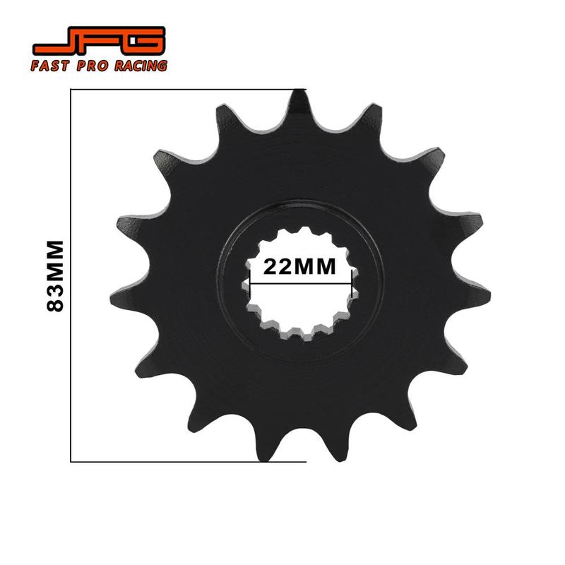 Motorcycle Front Sprocket 15T For KTM ATV MXC EXC SXS SX EXC-F Enduro MX SX-F XC XCF 125 250 350-505 520 FE TE TC FC