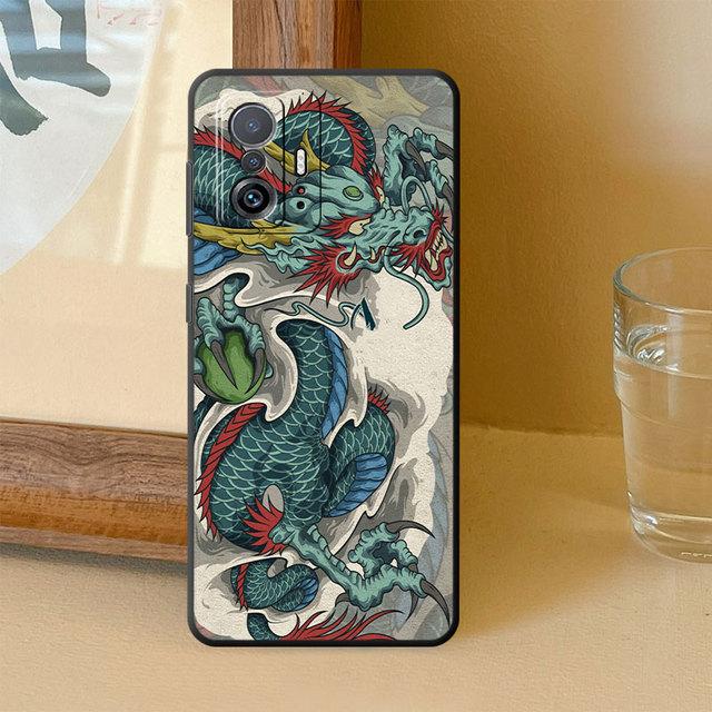 Tpu weiche Luxus-Hülle für Samsung Galaxy S20 S21 S22 Hinweis 20 Ultra 10 Plus 8 9 S23 5g Mode chinesische Tiger Drache Abdeckung