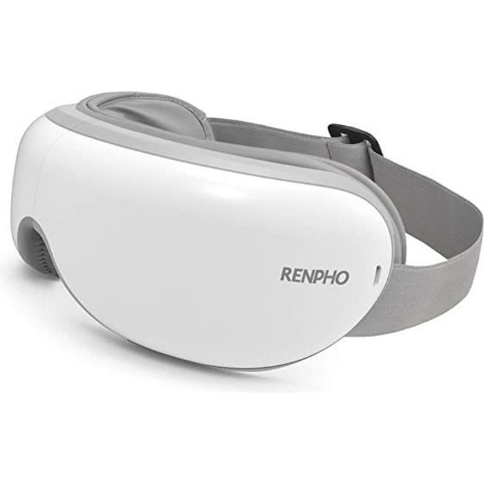 RENPHO Elektrisk Øyemassasjeapparat for Øyemassasje med Lufttrykk, Varmekompresjon, Bluetooth-musikk,