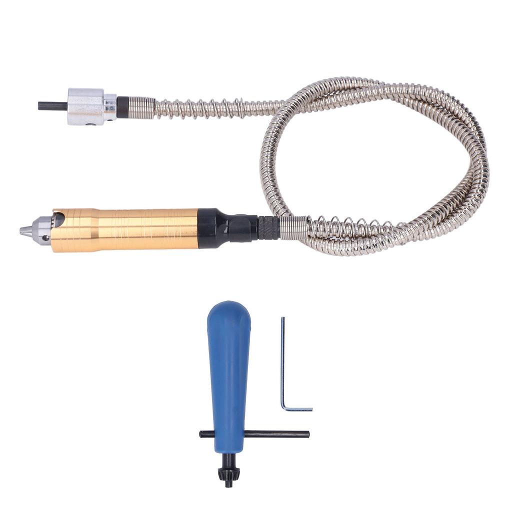 Flex Shaft Extension Chuck Key Adapter Flexible Attachment for Electric Drill Rotary Grinder Tool