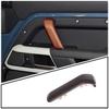 Oak Grain ABS Inner Handle Cover For Land Rover Defender 90 20-22 High-version