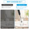 Epoxy Mixer Resin Mixer Paddles Rechargeable Drill Paint Epoxy Resin Mixer for Paint Concrete Plaster Reusable DIY Crafts