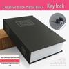 Cross-Border E-commerce Book Safe with Password Lock - Creative Storage Box & Metal Piggy Bank