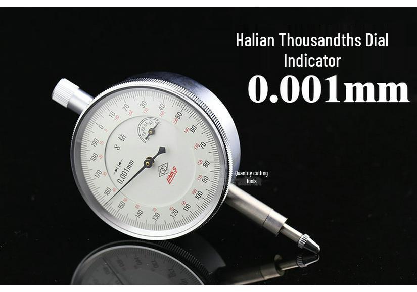 Hualang Precision Dial Indicator 0-50mm 0.01mm Accuracy