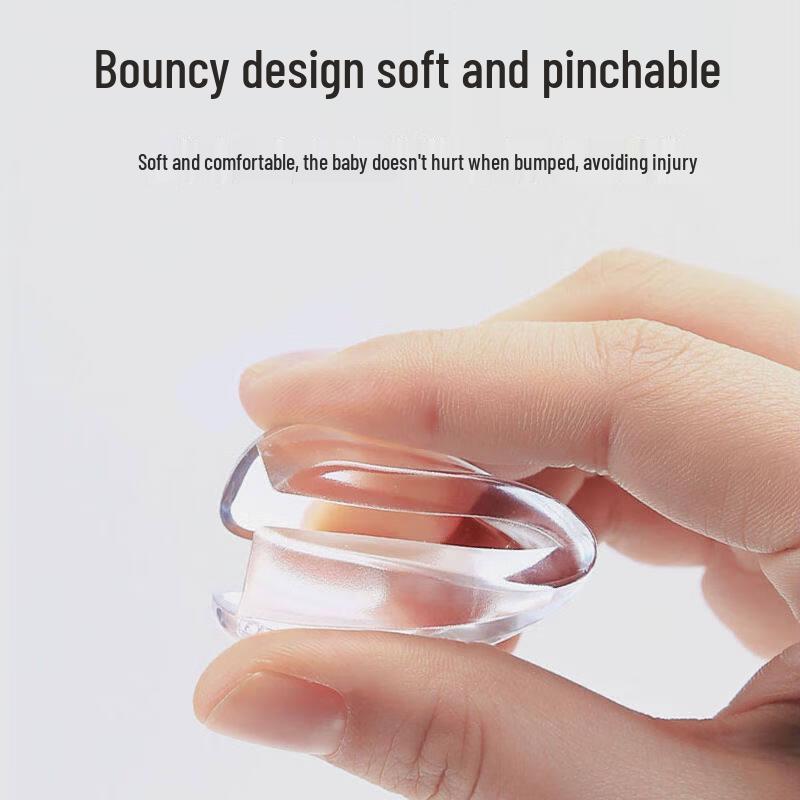Soft Transparent L-shaped Corner Protectors