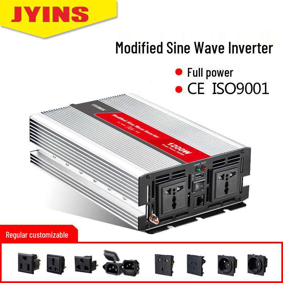 1200W Modified Sine Wave Solar Inverter for Vehicle and Home Off-grid Systems