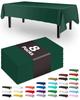 Pureegg Plastic Table Cloth Disposable 8 Pack, 54 x 108 Inch Table Cloths, Graduation Decorations Class of 2025, Graduation Party Tablecloths,