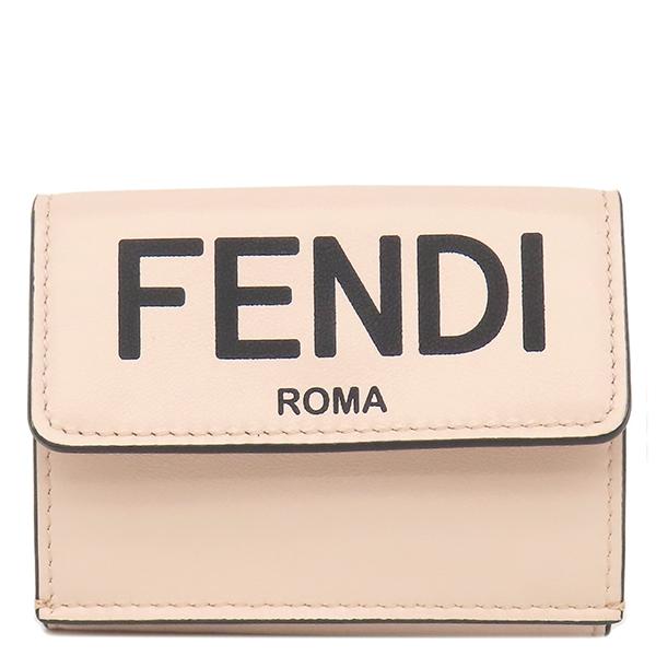 FENDI 8M0395 Micro Trifold WalletTri-fold wallet Calfskin Array