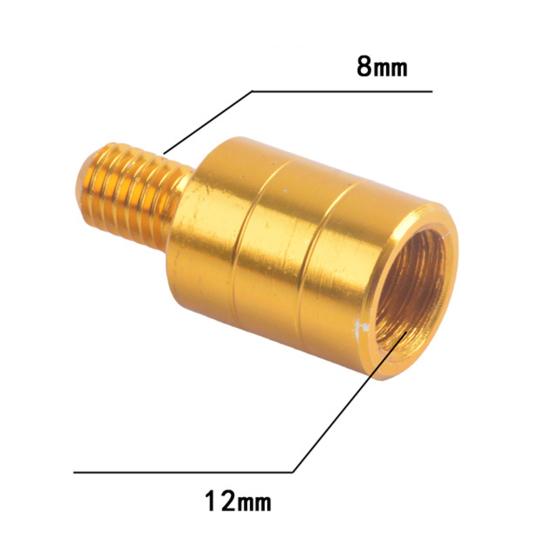 Fiske Landingsnett Hodekobling 6/8/10/12MM Skrue Hurtigutløser Dypnett Stangadapter Metallkonverteringsbeslag Fisketilbehør