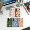 Cute Chick Pattern Phone Case For Samsung Galaxy A73,A72,A71,A70,A53,A52,A51,Soft Black Cover