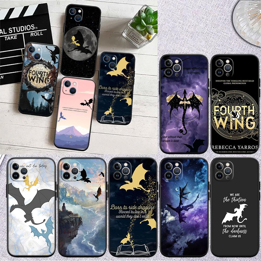 BF59 Fourth wing dragons Soft Shell Phone Case for Xiaomi Poco C40 C50 C51 C55 C65 C71 C75 F3 F5 F6 F7 M2 M3 Pro Ultra