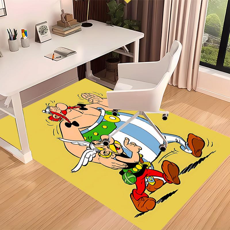 Asterix the Gaul Printed Absorbent Washable Carpet, Non-Slip Bathroom Mats, Kitchen Rugs, Yoga Mat,Living Room Entrance, Camping Picnic Rugs