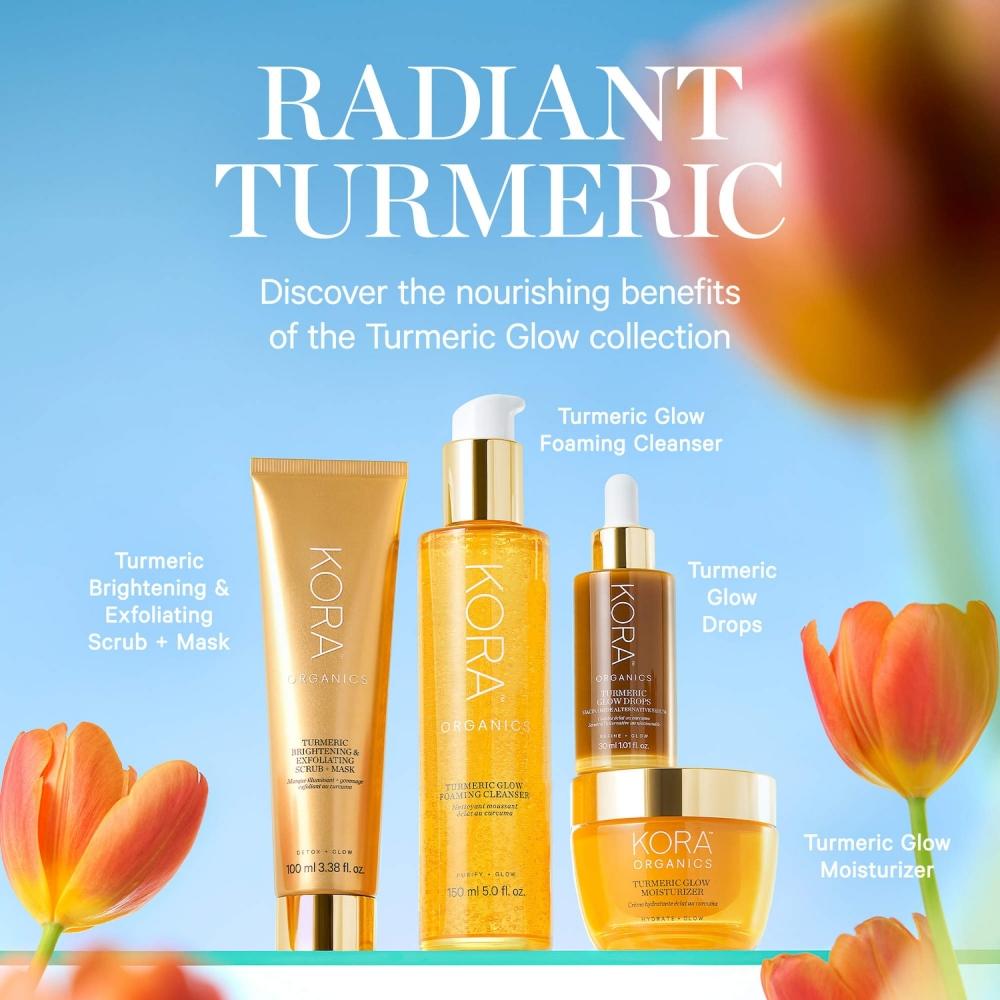 Kora Organics Turmeric Glow Drops Niacinamide Serum 1.01 Oz 30 Ml