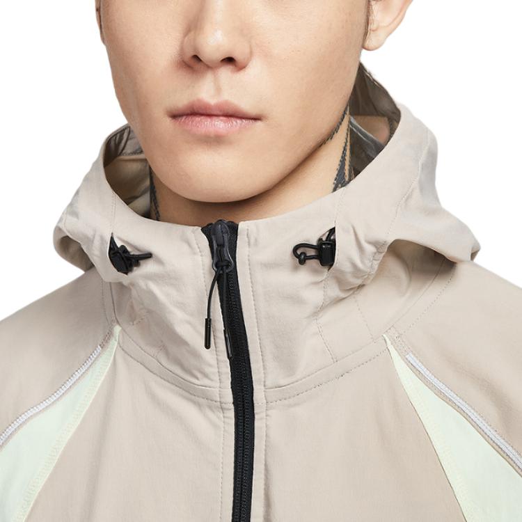 Nike As M Nk Tch Df Wv Hooded Zipper Comfortable Long Sleeve Jacket Men jackets IU7497-236