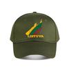 Lietuva Embroidered Vintage Washed Baseball Cap Baseball Cap Fashion Unisex Sunhat Womens Outdoor Sports Snapback Cap