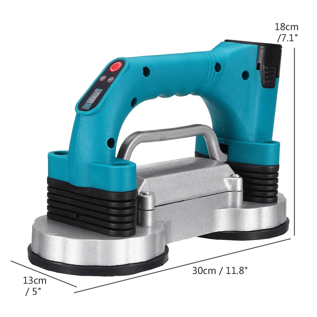 New 60-180cm Adjustable Tiling Tiles Machine Tiles Vibrator Suction Cup Protable Automatic Floor Vibrator Leveling Tool With Two Battery
