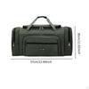 Men's Travel Duffel Bag Clothing Luggage for Short Distance Business Trip