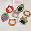 Colorful Fruit Shape Refrigerator Magnets Frame Holds Photos Card Note Memos With Reliable Magnetic Adhesion Holder