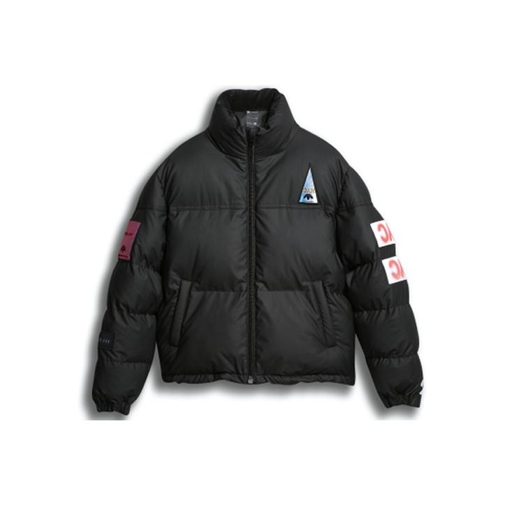 Adidas X Alexander Wang Flex 2 Club Puff Patch Sports Cotton Jacket Men Outerwear Black FQ5060
