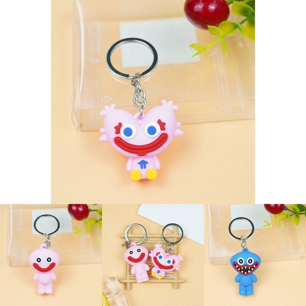 Stylish Poppy Playtime Silicone Keychain For Anime Lovers