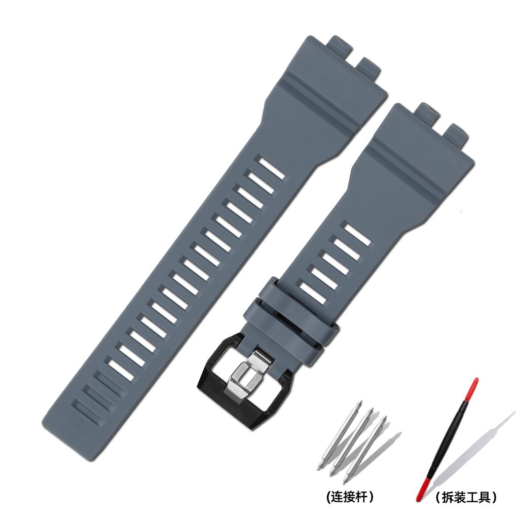 Elastic Durable Outdoor Sports Watch Strap For Casio GBA-800 GMA-B800 GMD-B800 GBD-800 Series Wrist Resin Silicone Watch Band