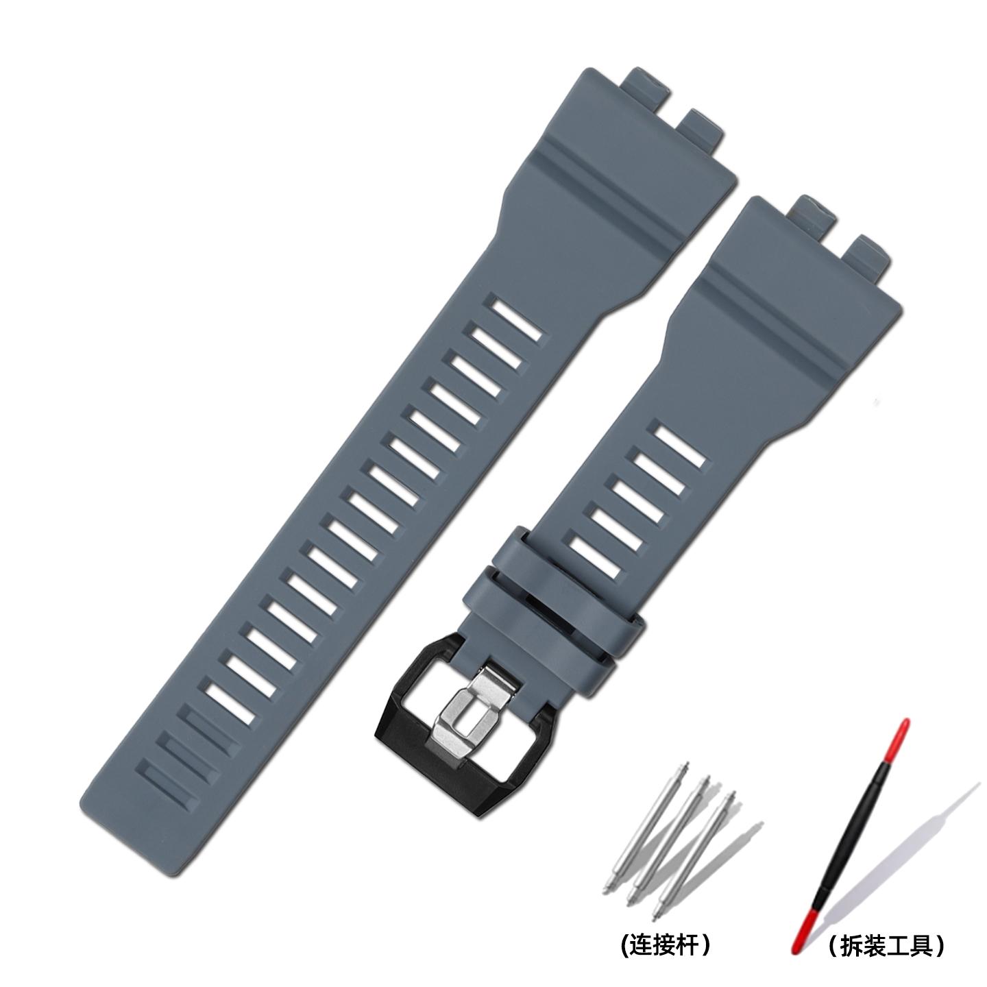 

Для Casio G-shock 5554 GBD-800 GBD-800-2/-7 GBA-800 GBA-800uc Ремінець для годинника чоловічий та жіночий Смоляний Ремінець Аксесуари для годинника з інструментами Special size сірий