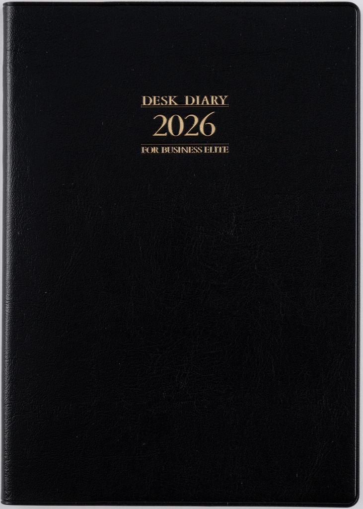 Takahashi 2026 A5 Týdenní Stolní 67 Leden Diář, Černý, Ne. (Začíná 2026)