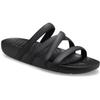Crocs Sommer-Stil Riemchensandalen 21cm Damen, Schwarz,