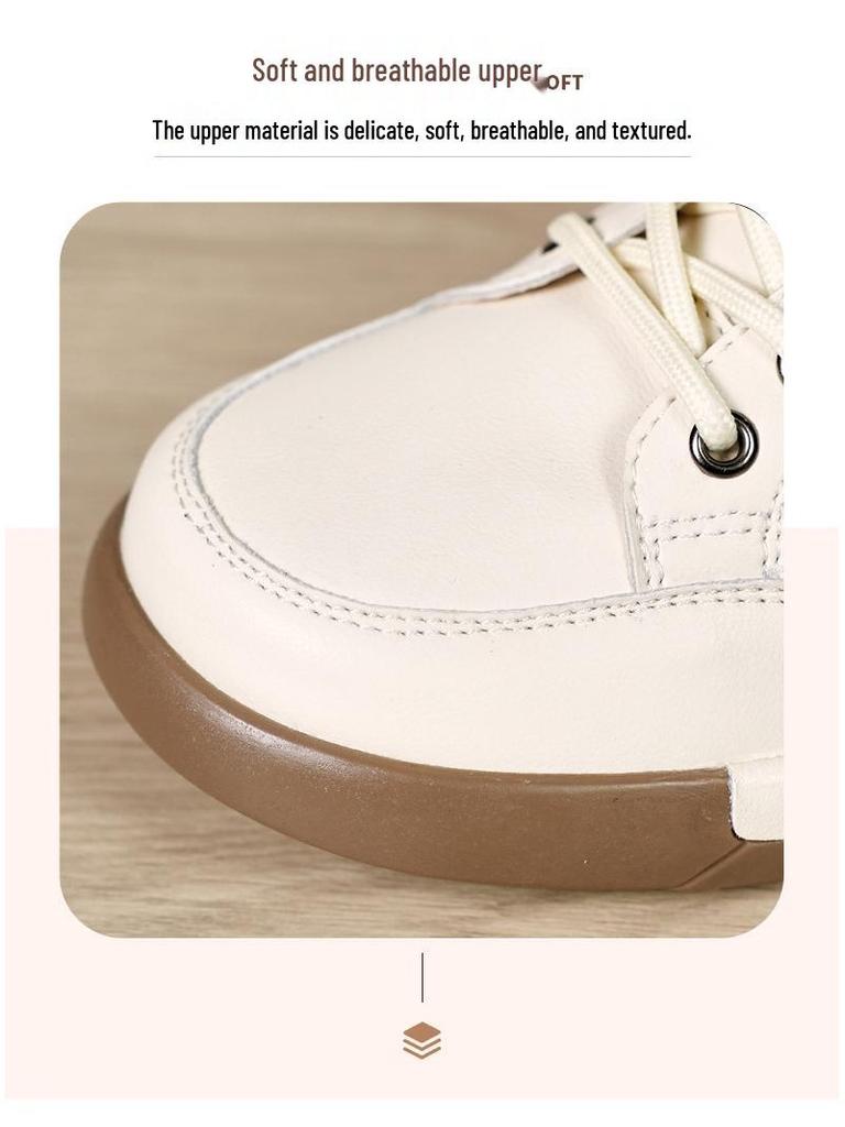 Women's Spring/Autumn Thick-Soled Sneakers: Stylish, Height-Boosting, Lightweight, Breathable Dad Shoes