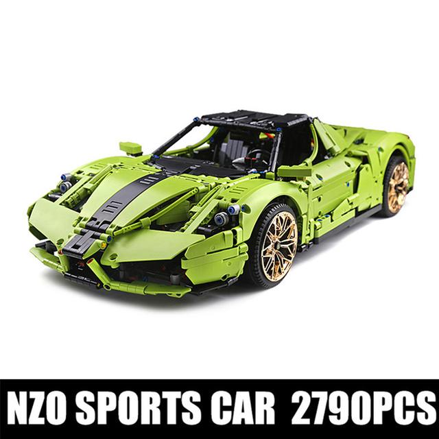 

MOLD KING Супер гоночный автомобиль The 1:8 моделей автомобилей, высокотехнологичные наборы, строительные блоки, комплект для сборки, детские развивающие игрушки, рождественские подарки зелёный