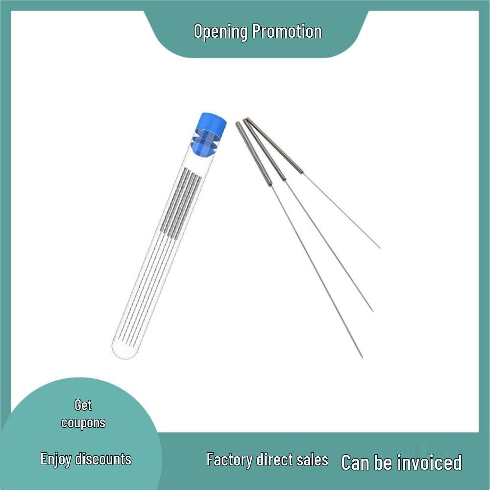 

3D Printer Nozzle Cleaning Needle with Ultra-Fine Steel Wire for Gas Stove and Mold Maintenance Diameter 0.35*40mm (5-pack)