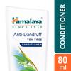 Himalaya Anti Dandruff Tea Tree Conditioner For All Hair Types 80ml – Nourishes, Smoothens, Reduces Breakage, Leaves Hair Soft And Healthy